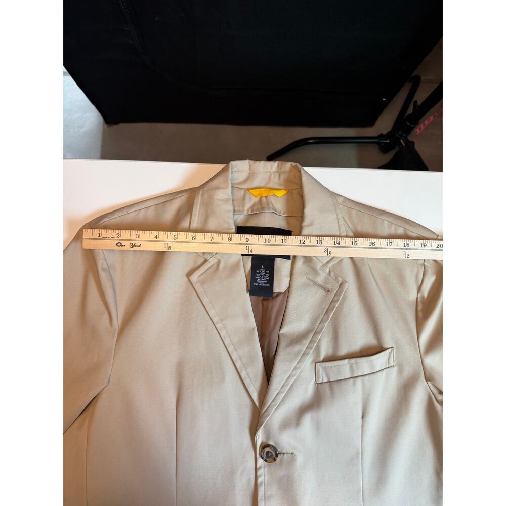 National Geographic Field Jacket Mens L Khaki Travel Safari Multi Pocket Blazer - Picture 14 of 16